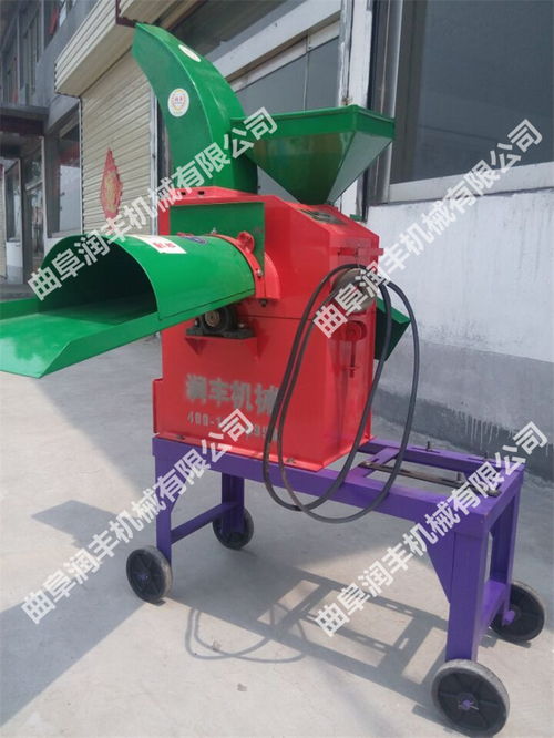 大型高噴谷桿鍘草機 現代化畜牧養殖的多功能利器